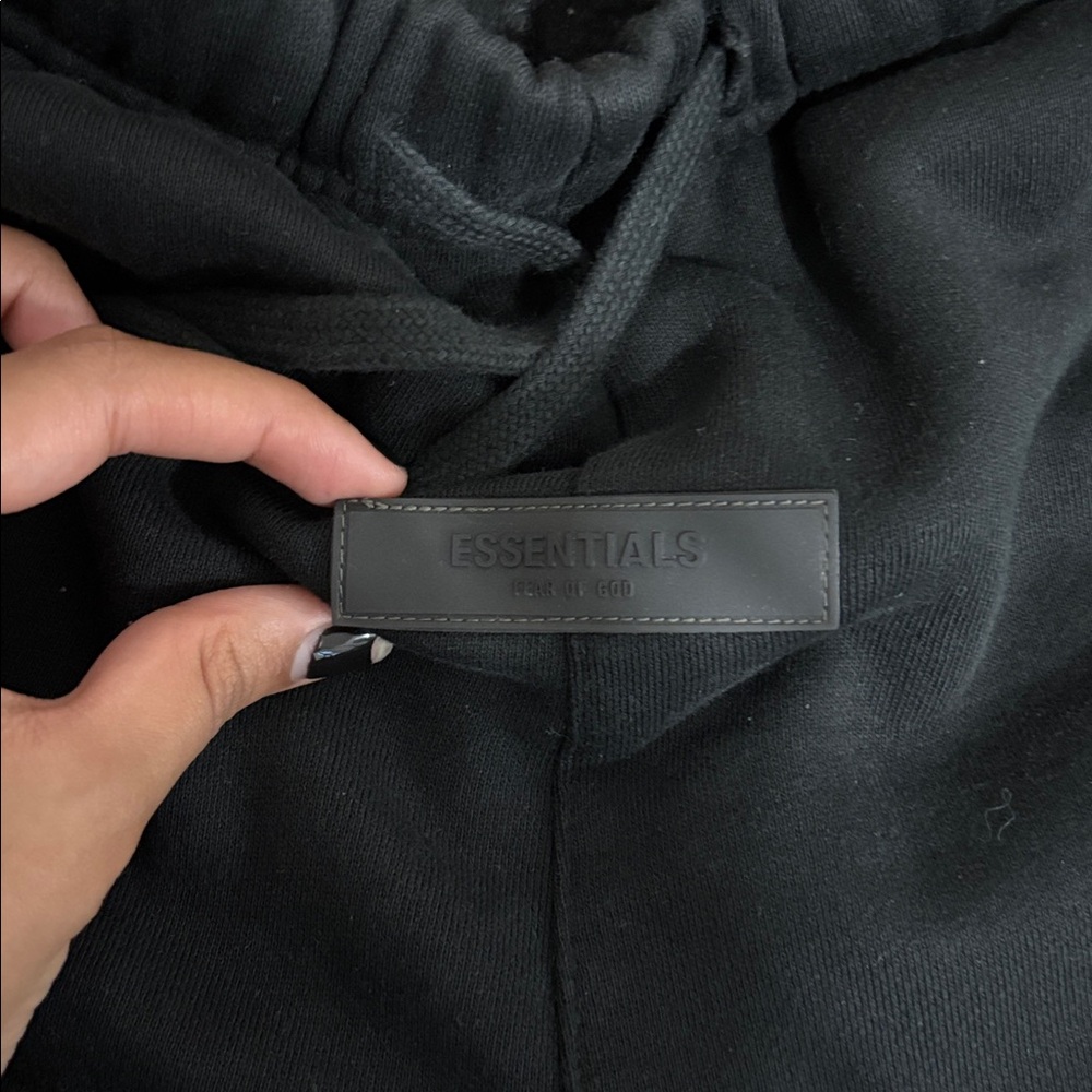 Essentials Black Athletic Shorts - image 3